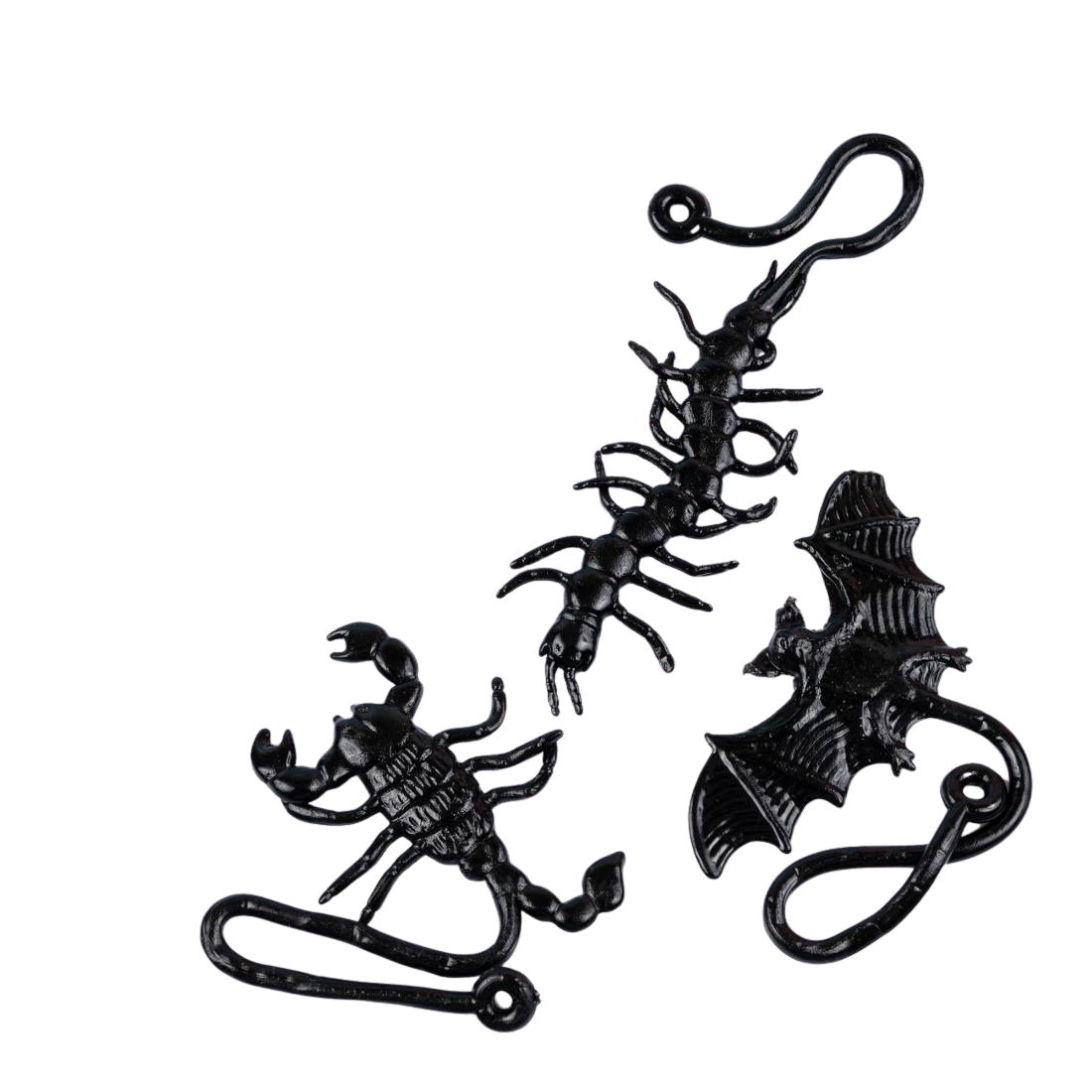 грашки липучки Монстри чорні 15 см