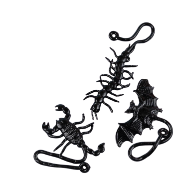 грашки липучки Монстри чорні 15 см - Купити