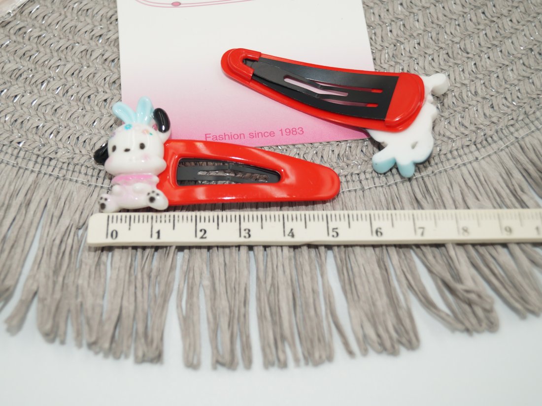 Дитячий затискач для волосся. Тік-так. - Кристалік