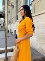 Яскрава стильна літня сукня довжини міді 270558-4