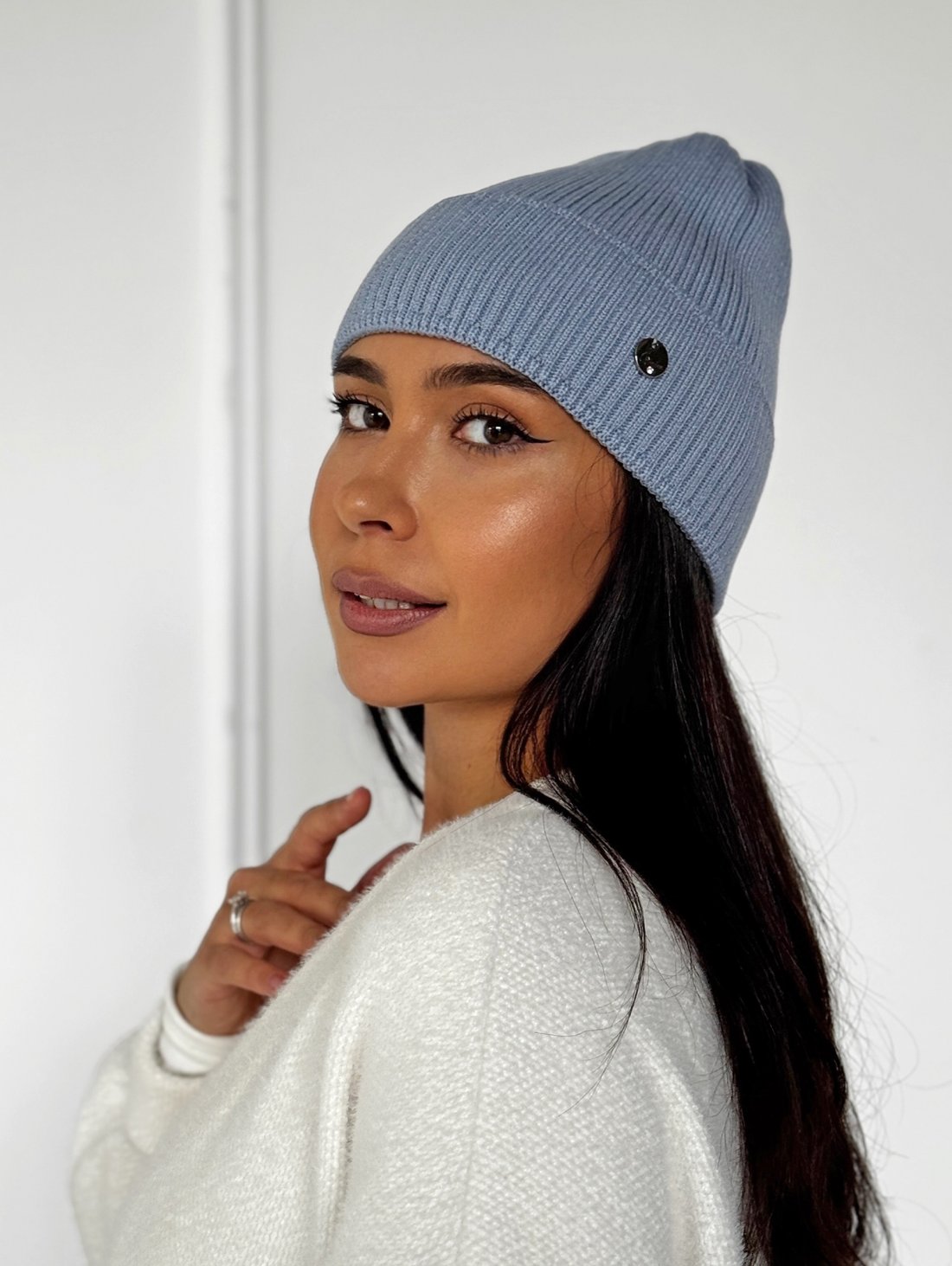 Універсальна шапка Casual Vibe INNOE 950251-1 Денім