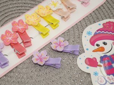 Дитячий затискач для волосся. 3.5 см. - Купити