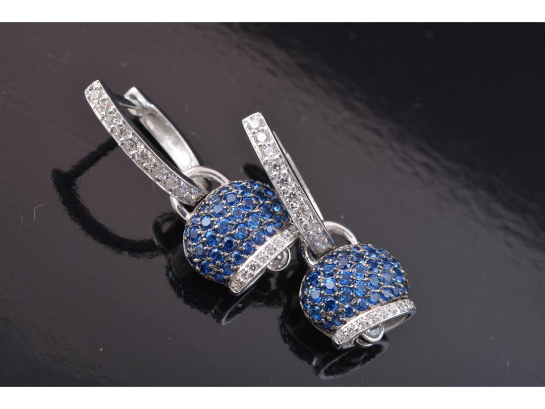 Сережки у стилі Chantecler &quot;Маленький дзвіночок&quot;, срібло