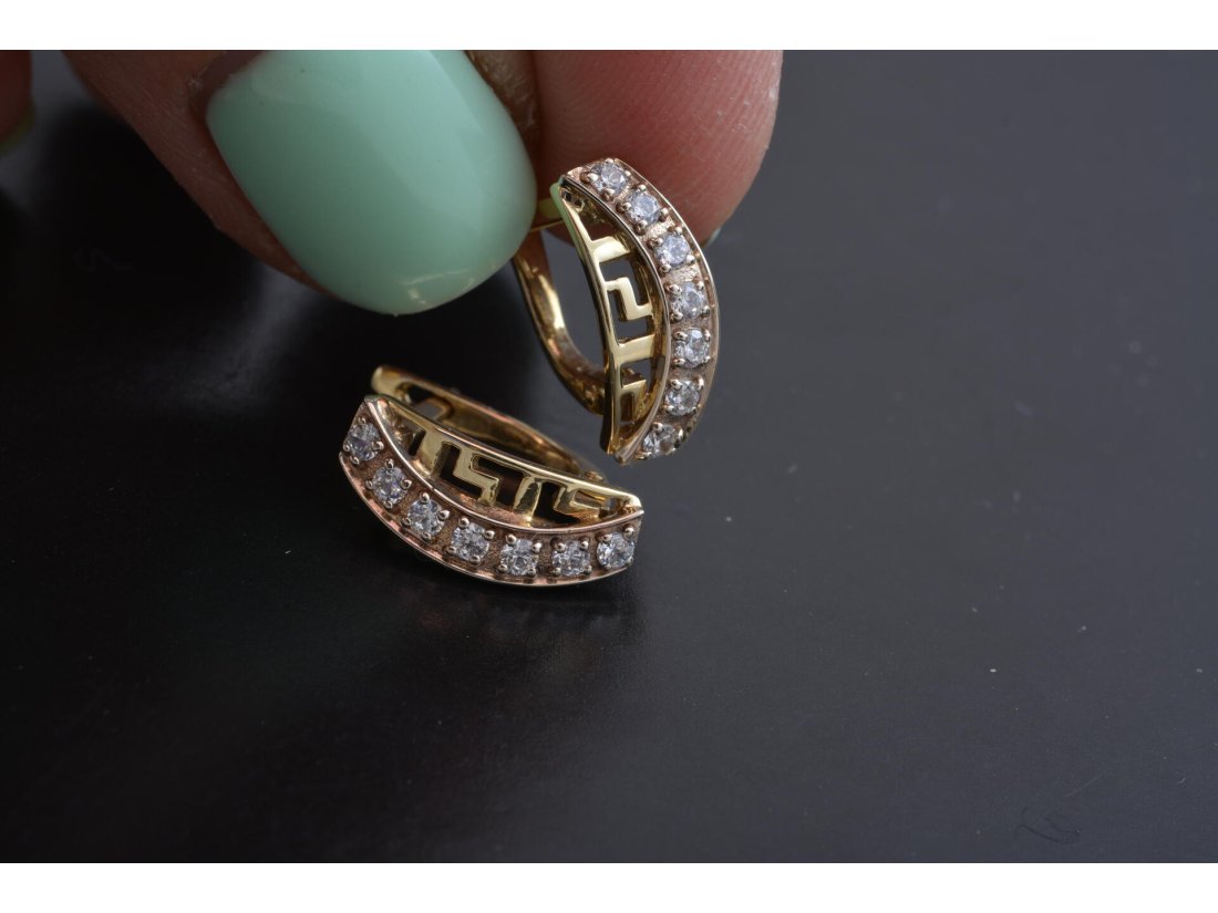 Сережки у стилі Versace - Купити