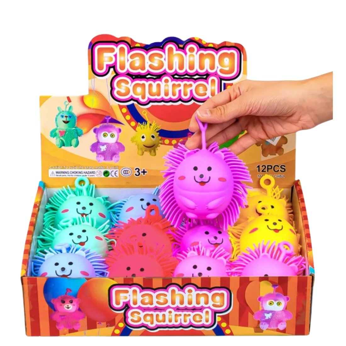 Сяючий Їжачок силікон 8 см