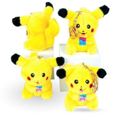 М'яка іграшка-брелок Блискавка з морозивом 13 см - Купити