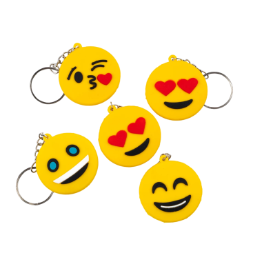 Брелоки гумові смайли 10,3 см - Купити