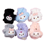 Дитячі хутряні рукавички-рукавиці аніме 6 пар