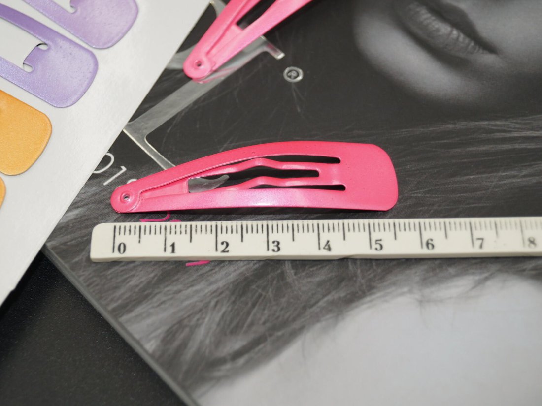 Заколка Тік-так. 5.5 см. Глянсова. - Кристалік