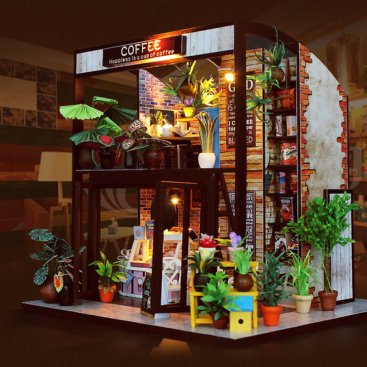 Румбокс DIY House конструктор кафе для самостійної збірки Coffee - Купити