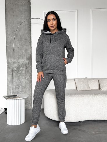 Жіночий костюм з начосом “Urban Comfort” INNOE 210350-4 Сірий - Купити