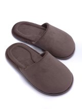Анатомічні домашні капці Family story кольору какао з молоком із закритим Barefoot носком