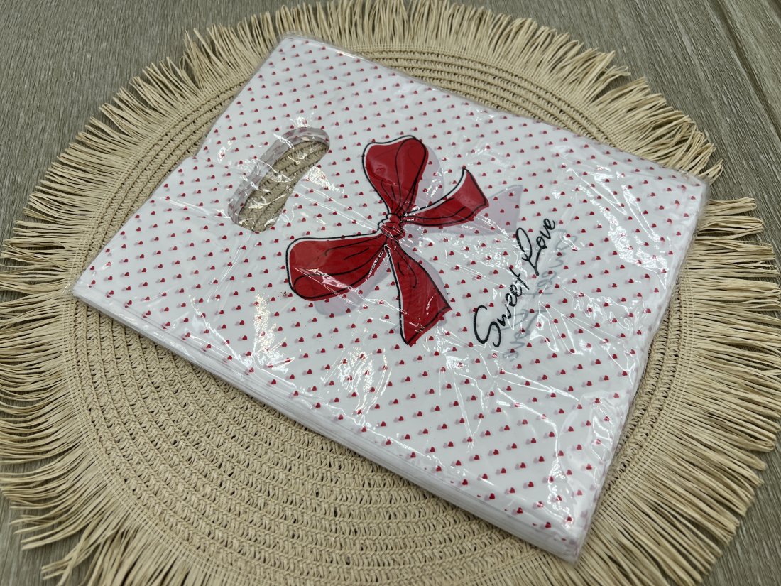 Пакети подарункові целофанові. 20х25 см .