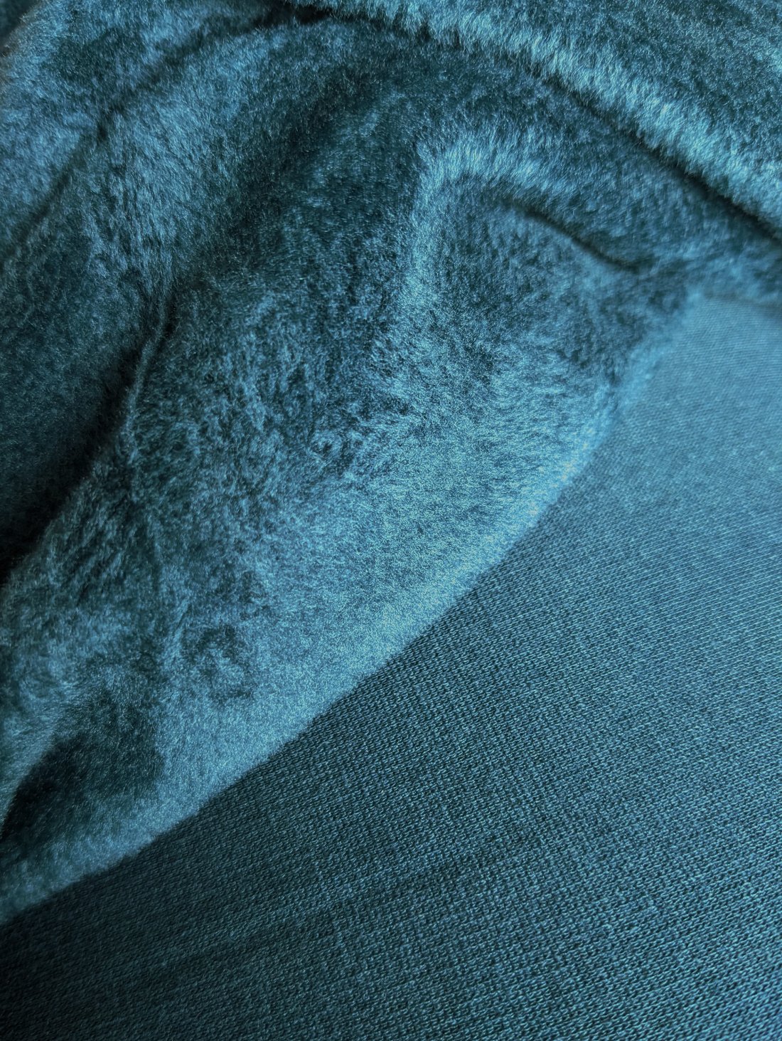 Костюм трикотаж на хутрі INNOE 210366-2 морська хвиля