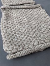 Стильний і практичний жіночий комплект — шапка та бафф INNOE 950065-1 Світло-бежевий - Купити