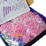 Конструктор Magic Blocks, що світиться, Ведмедик 50 см Bearbrick Жовтий - Pobut