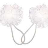 Резинка - бант біла 4см 1-207361 - Купити