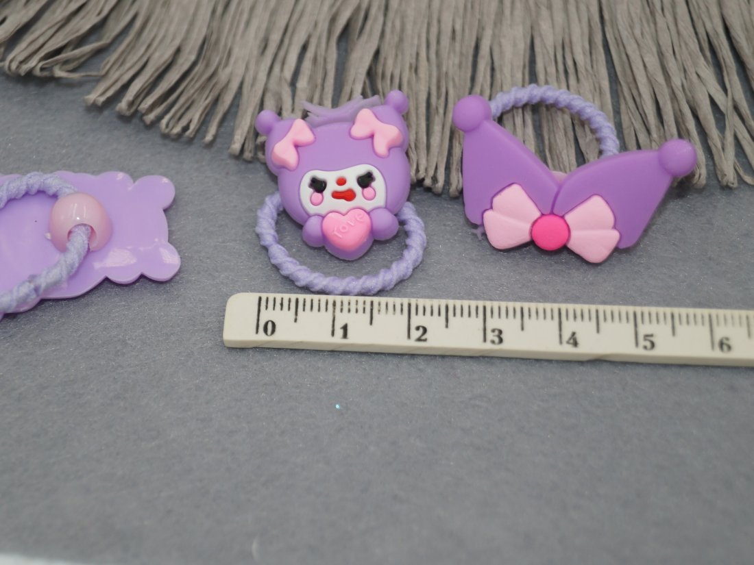 Дитячі резинки для волосся. У коробочйі. - Кристалік