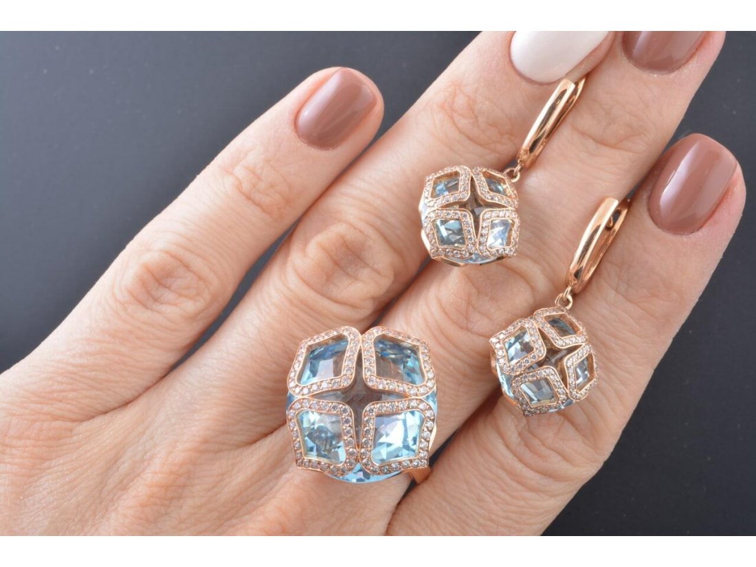 Гарнітур з топазом - Фото9 Гарнітур з топазом