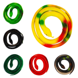 Силіконові змії Гадюки мікс квітів 75 см