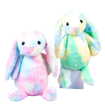 М'які іграшки Зайці кольорові 30 см - Купити