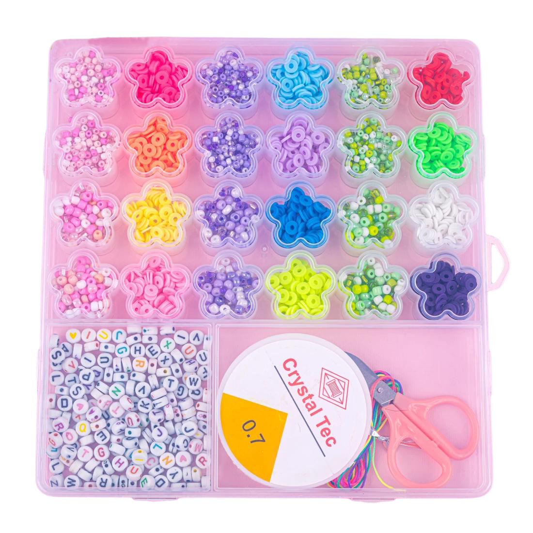 Бісер для плетіння браслетів Ромашка 20 см