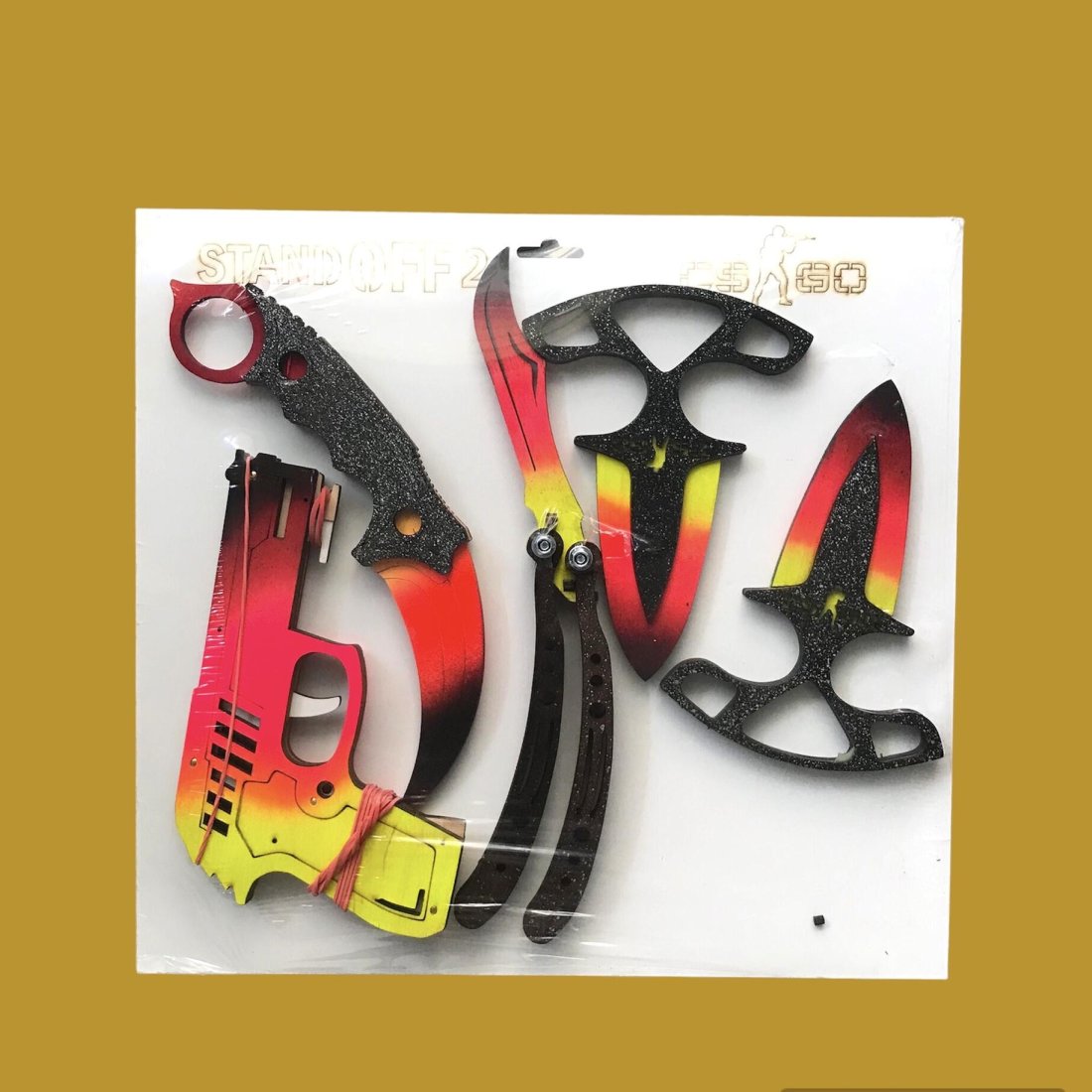 Набор деревянных ножей на фанере оптом, фото 3981