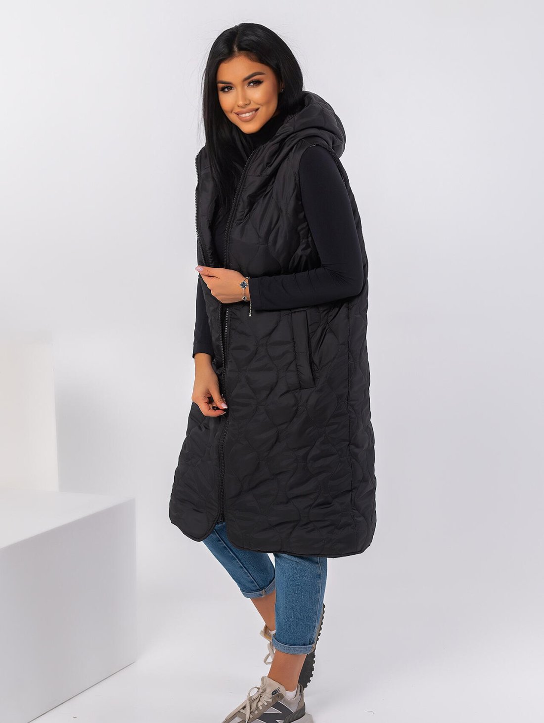 Подовжений теплий жилет 2303192-1