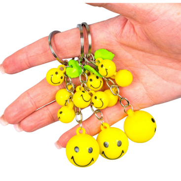 Брелоки Смайли пластик 11 см - Купити