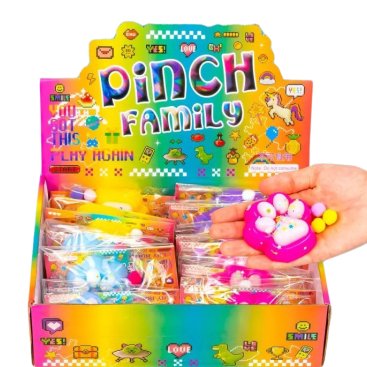 Антистрес Лапка із присипкою зірки 7 см - Купити