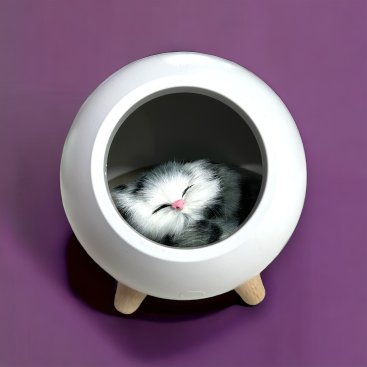 Ночник Котик в домике оптом, фото 2171