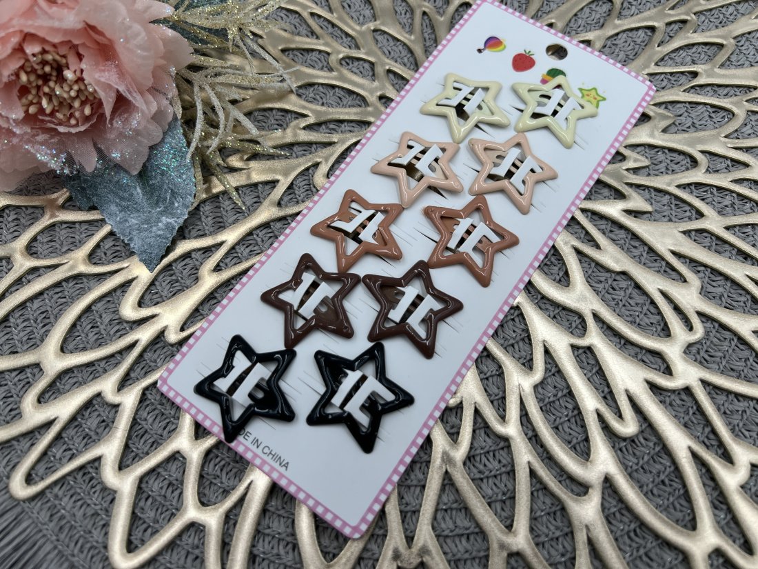 Дитяча заколка Тік-так. 3 см