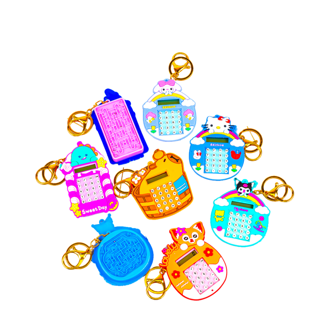 Брелоки-калькулятори з грою 8,5 см