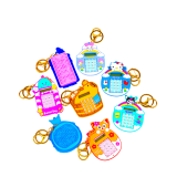 Брелоки-калькулятори з грою 8,5 см