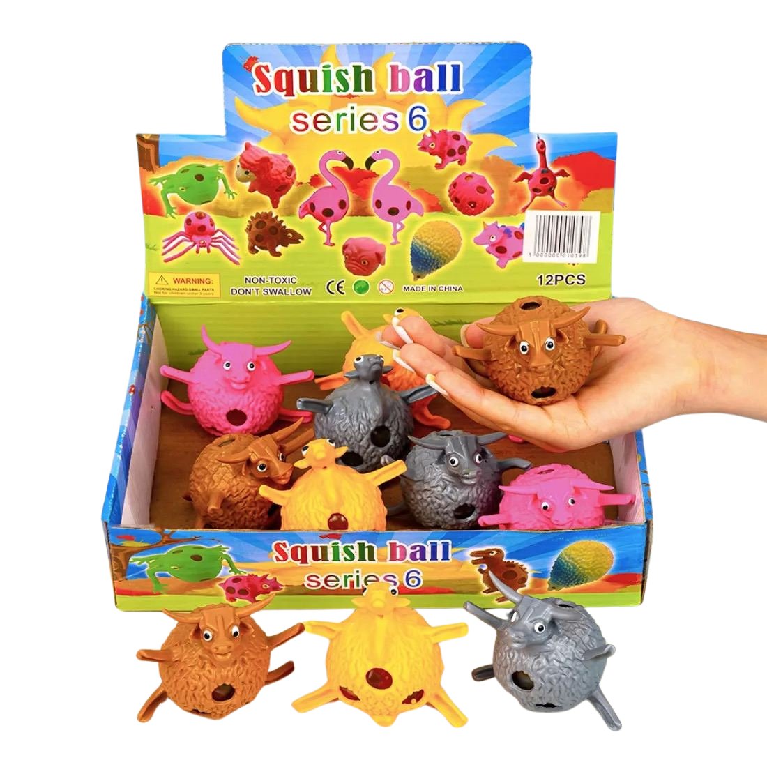 Антистрес з орбізами Тварини 5 см