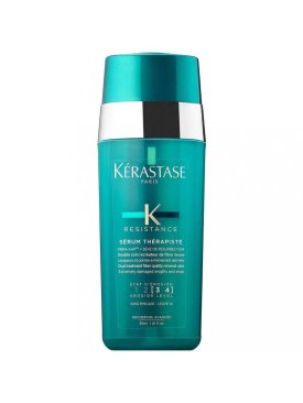 Kerastase Resistance Serum Therapiste - подвійна відновлююча сироватка для надзвичайно пошкодженого волосся по всій довжині та для кінчиків волосся з термозахистом 230°С, 30 мл - Купити