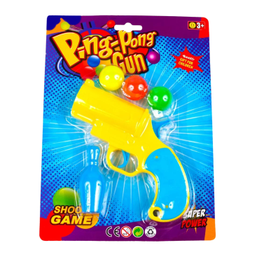 Дитячий пістолет з кульками Пінг-понг 16 см - Купити