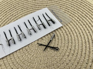 Невидимки для волосся. 4 см чорні. - Купити