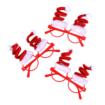 Новорічні окуляри Ковпак пружинка 12 см - Купити