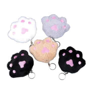 М'яка іграшка-брелок Лапки 10 см - Купити