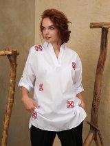 Бавовняна сорочка з символом благополучча і достатку 5550194-1