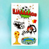 Дитячі перекладні татуювання Футбол JE-304