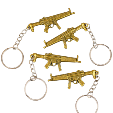 Брелоки автомати MP-5 металеві 12 см - Купити