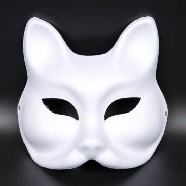 Маска для розмальовки з пап'є-маше Лиса 18 см - Купити