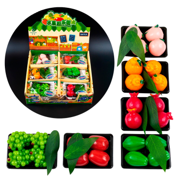 Іграшки антистрес фрукти 3 см, 42 г - Купити