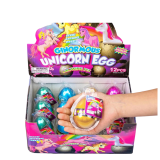 Велика іграшка розтишка Єдинороги в яйці 7 см - Pobut