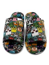 Домашні капці Family story ШІ Майнкрафт (Minecraft)