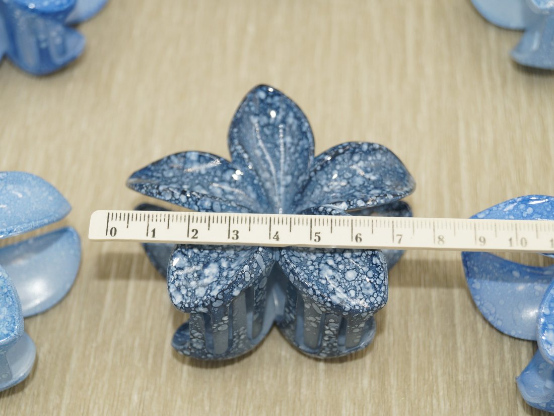 Краби для волосся 7.5 см. - Кристалік