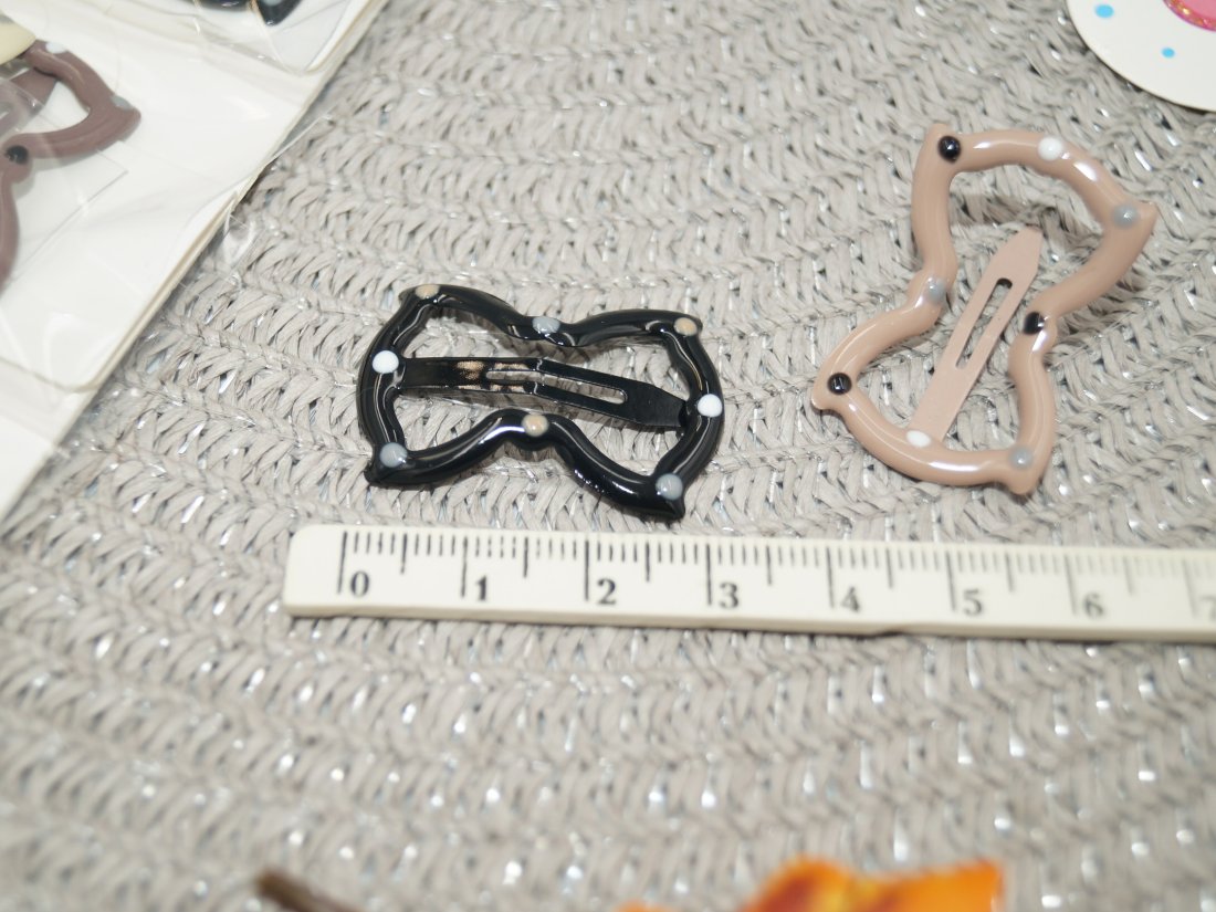 Дитяча заколка Тік-так. 3 см. - Кристалік