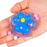 Антистрес Табо Лапка кольорова з присипкою 6,5 см - Pobut